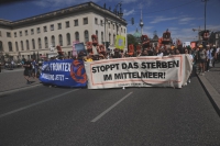 Seebrücke Demo in Berlin, 7. Juli 2018